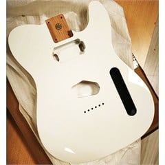 American Alder 3 Parça HS Tele Gövde Olympic White Tummy Cut