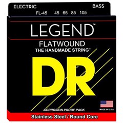 DR Legend FL-45 Flatwound Bas Gitar 0,45 Tıraşlı Takım Tel