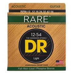 DR Rare Phosphor Bronze Akustik Gitar 0,12 Takım Tel (El yapımı)