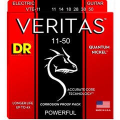 DR Veritas Uzun Ömürlü Elektro Gitar 0,10 Takım Tel (El yapımı)