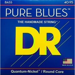 DR Victor Wooten Pure Blues Bas Gitar 40-95 Takım Tel (El yapımı)