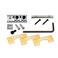 Gotoh GHL2CL Solak Elektro Gitar Üst Eşik Kilidi Tüm Set - Floyd Rose Locking Nut 43mm - Krom