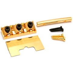 Gotoh GHL2GL Solak Elektro Gitar Üst Eşik Kilidi Tüm Set Altın Floyd Rose Locking Nut 43mm