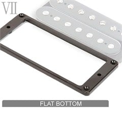 Partsland MT70F 7 Tel Humbucker Manyetik Çerçevesi Siyah Düz