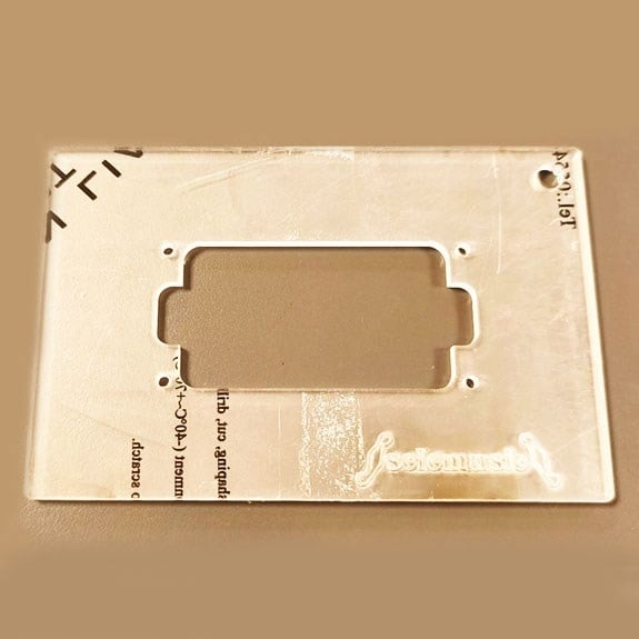 Akrilik 4mm Humbucker Şablon