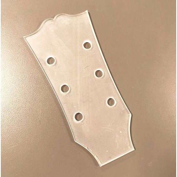 Akrilik 4mm Les Paul 59 Headstock Şablon