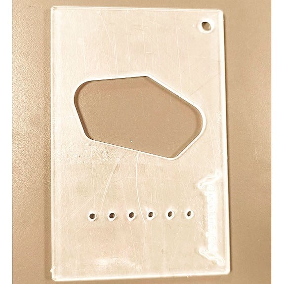 Akrilik 4mm Telecaster Vintage Şablon