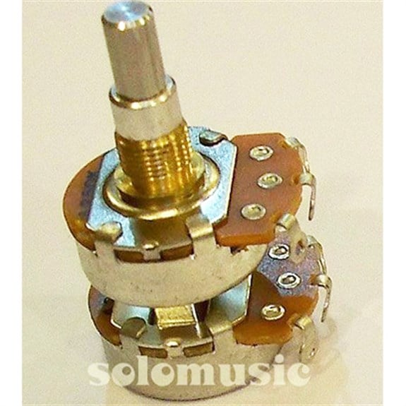 Alpha Dual24 A250K Pirinç Shaft Dual Stacked Pot