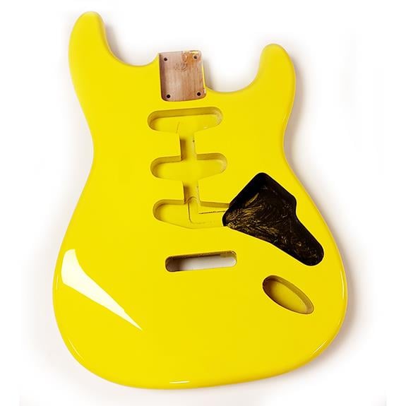 American Alder 3 Parça Strat Gövde Graffiti Yellow