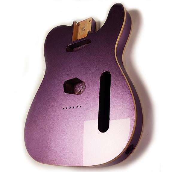 American Alder 3 Parça Tele Gövde Metallica Violet Double Binding