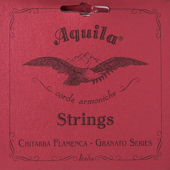 Aquila Granato Flamenco Klasik Gitar Takım Tel Kırmızı Şekerkamışı