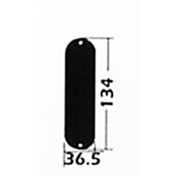 BC3BK Elektro Gitar Arka Kapağı - Siyah