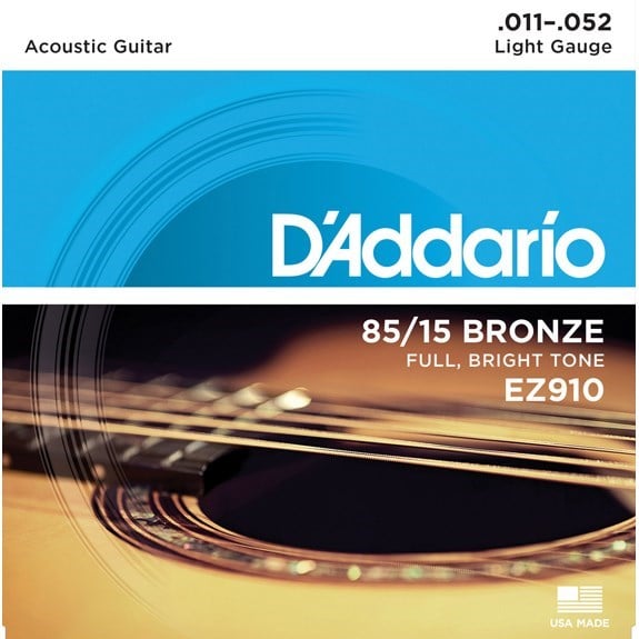 Daddario EZ910 Akustik Gitar 0,11 Takım Tel