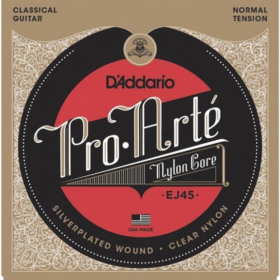 Daddario Pro Arte EJ45 Normal Tension Klasik Gitar Takım Tel