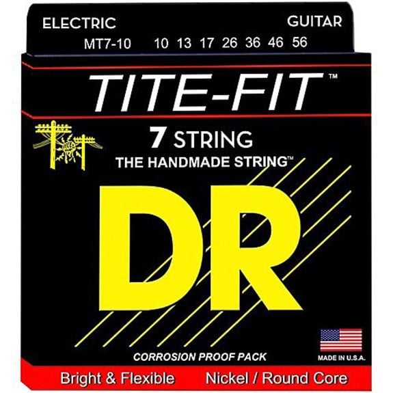DR Tite Fit Elektro Gitar 0,10-0,56 Yedi Tel Takım (El yapımı)