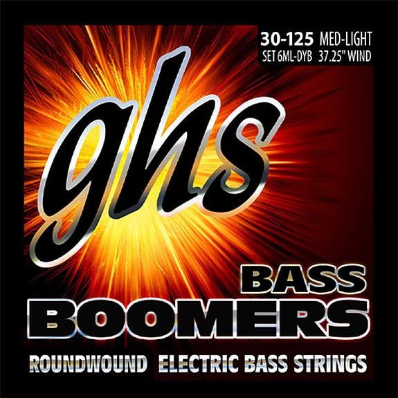 Ghs 6MLDYB Boomers 6 Tel Bas Gitar 0,30-125 Takım Tel