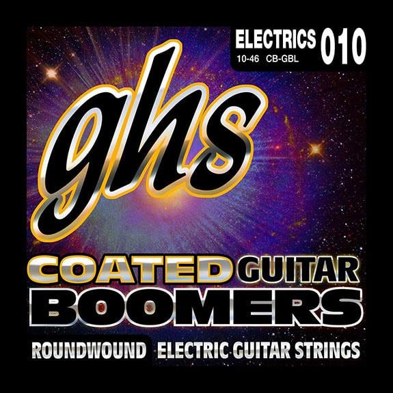 Ghs Boomers CB-GBL Coated Elektro Gitar 0,10 Takım Tel Uzun Ömür