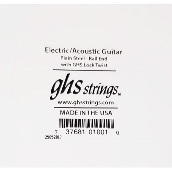 Ghs Elektro Gitar Tek Tel 0,9