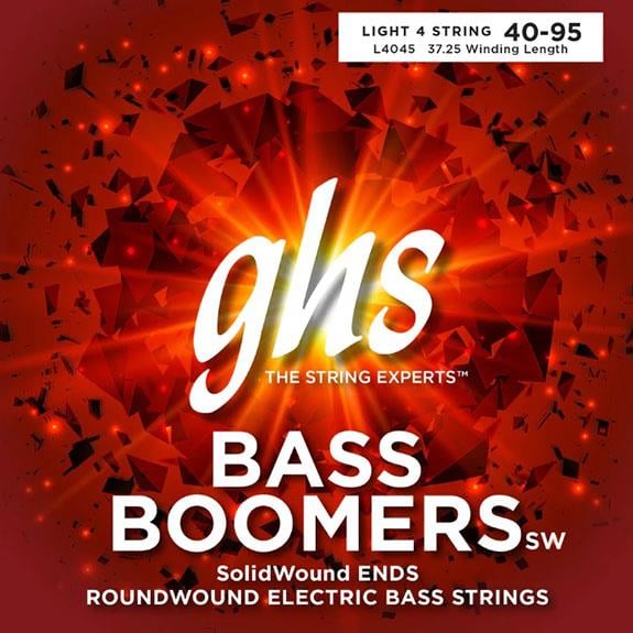 Ghs L4045 Solidwound Boomers Bas Gitar 0,40 Takım Tel