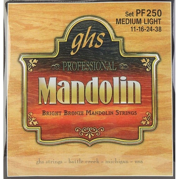 Ghs Medium Light Mandolin Takım Tel 0,11-0,38