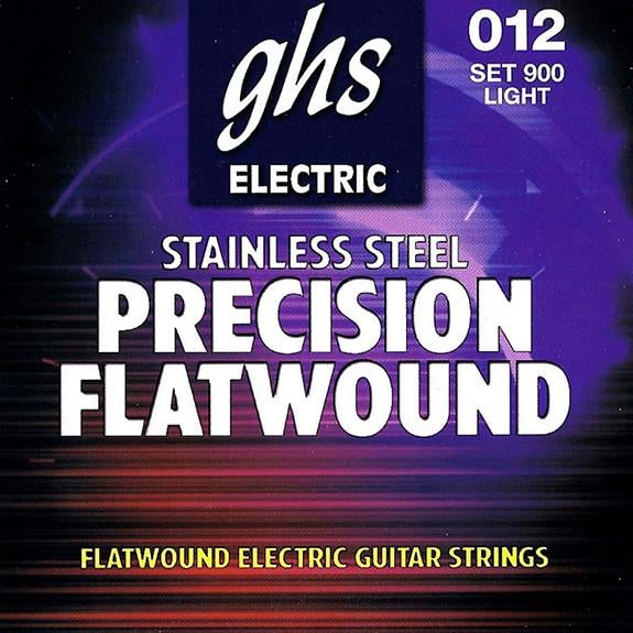 Ghs Precision Flatwound Tıraşlı Takım Elektro Gitar Tel 0,12