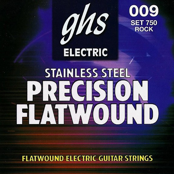 Ghs Precision Flatwound Tıraşlı Takım Elektro Gitar Tel 0,9
