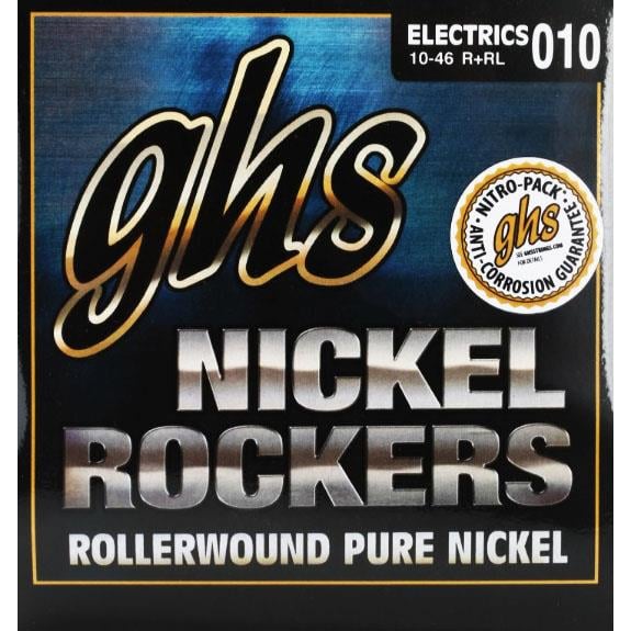 Ghs R+RL Rollerwound Nickel Rockers Saf Nikel Takım Elektro Gitar Tel 0,10