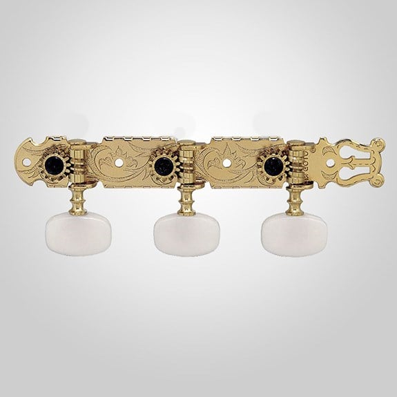 Gotoh 35P450FG Akustik Gitar Burgusu Altın Takım (3-3 Dizilim)