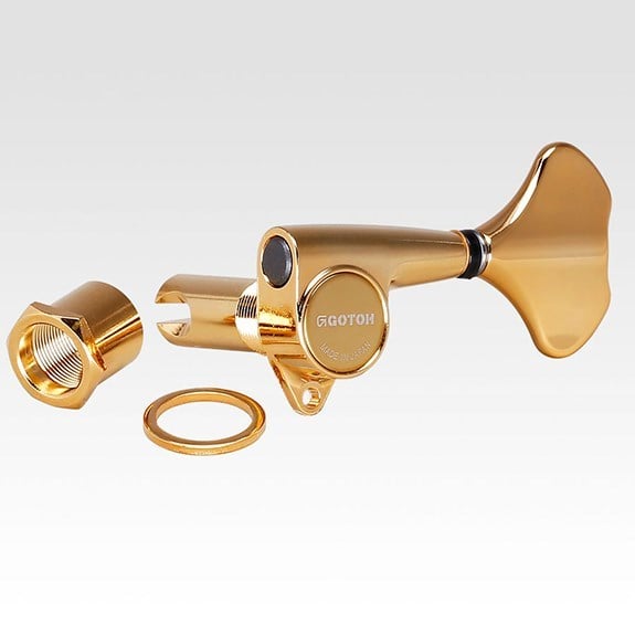 Gotoh GB707G Bas Gitar Burgu Seti Altın (4 Dizilim)