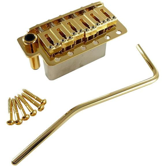 Gotoh NS510TSFE2GG Strat Elektro Gitar Tremolo Köprü 10,5mm Altın (Çelik Blok)