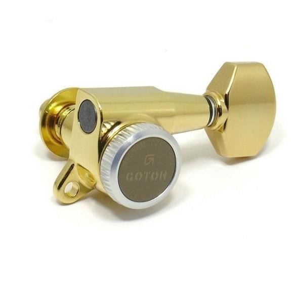 Gotoh SG381MGT GD Magnum Lock Trad. Kilitli Gitar Burgu Seti (6 Dizilim)