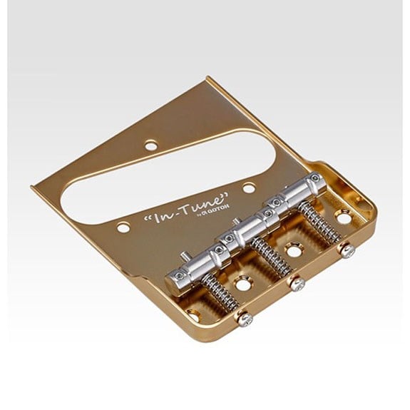 Gotoh TI-TC1G In Tune Telecaster Titanyum Köprü Altın