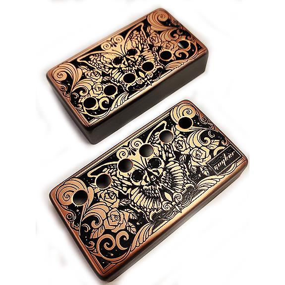 Guyker Cupronickel Kelebek Humbucker Manyetik Kapağı Seti Bronz