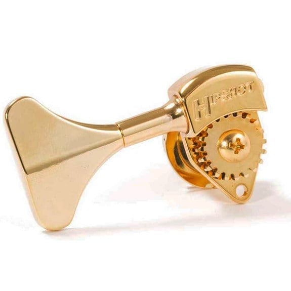 Hipshot Licenced Ultralite Y Key Tekli Bas Gitar Burgu Sağ Altın (3/8) (Ekstra hafif)