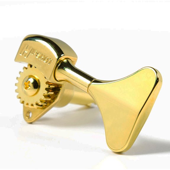 Hipshot Licenced Ultralite Y Key Tekli Bas Gitar Burgu Sol Altın (3/8) (Ekstra hafif)