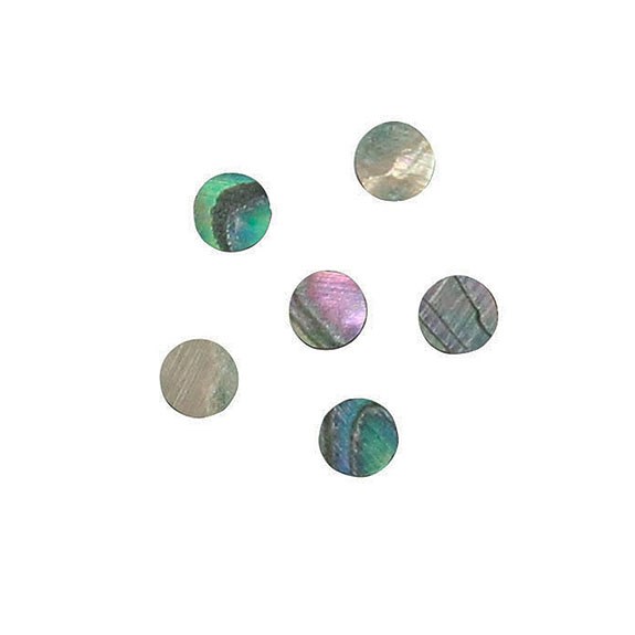 Hosco Japan ABL-5 Kakma Pozisyon Noktaları 5mm Abalone Sedef 10 Adet Set