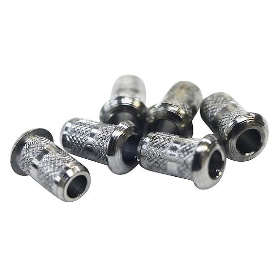 Hosco Japan HKTFC Tel Yüzüğü (Ferrules) (6 Adet) Krom