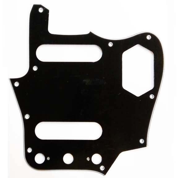 Hosco Japan JGB3P Jaguar Pickguard Siyah - 3 Kat