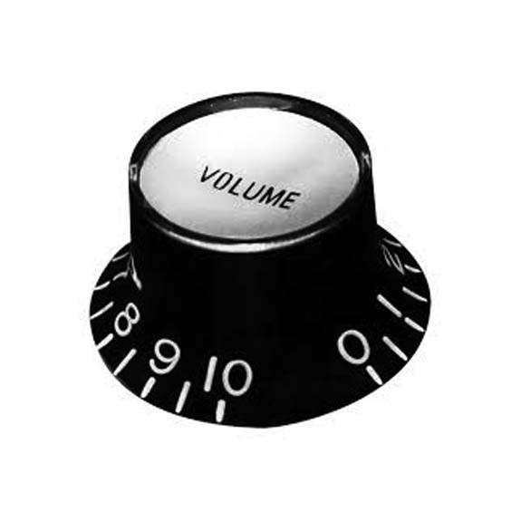 Hosco Japan KB130VI Volume Knob Siyah Renk - İnç