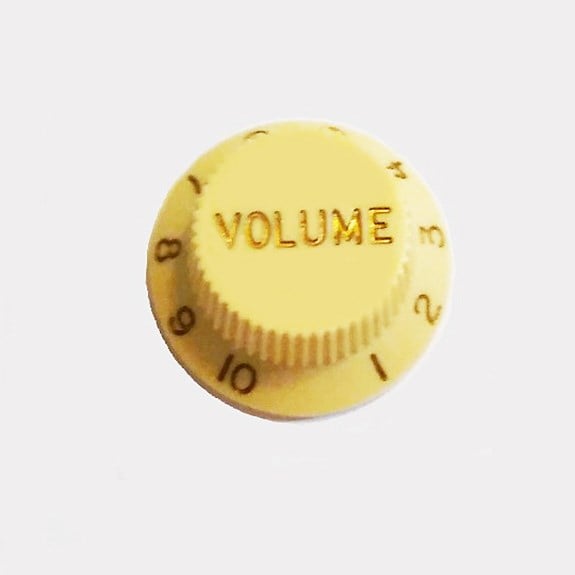 Hosco Japan KI240VI Volume Knob Fildişi - İnç ve Metrik