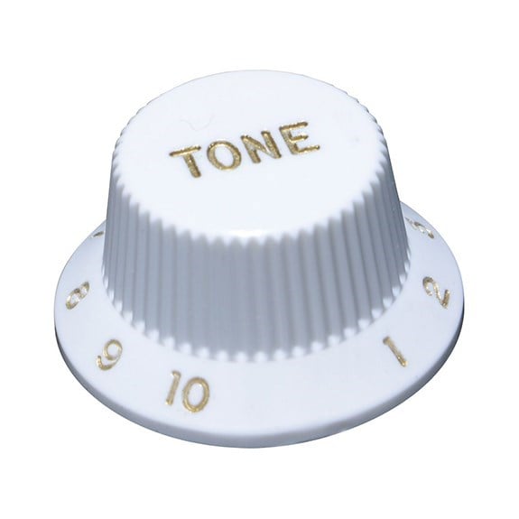 Hosco Japan KW240TI Ton Knob Beyaz - İnç ve Metrik