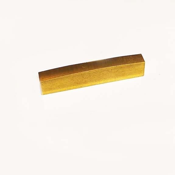 Hosco Japan NNB15 Gitar Pirinç Üst Eşik (Tel yuvasız)