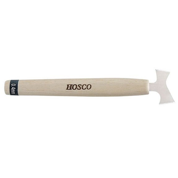Hosco Japan SCWD04 Fret Slot Temizleme Testeresi İki Taraflı 0,40mm