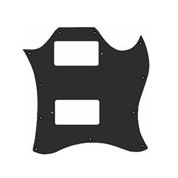 Hosco Japan SMB3P Gibson SG Custom Pickguard Siyah - 3 Kat
