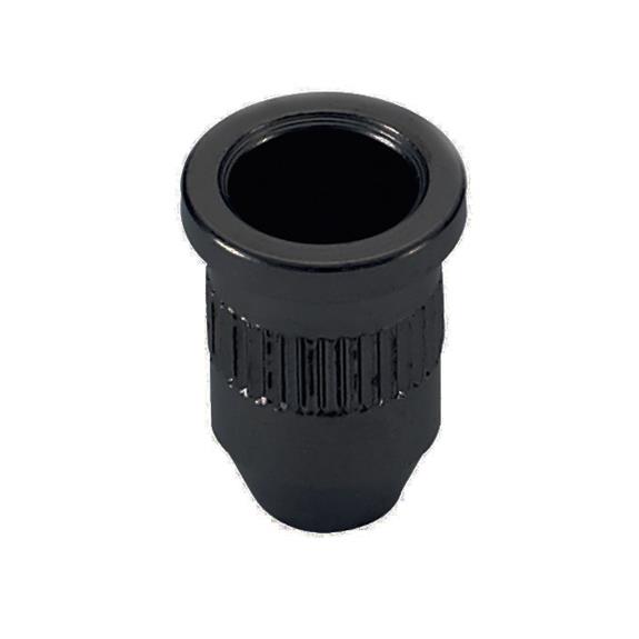 KD L1009BK Tel Yüzüğü (Ferrules) 6 Adet Siyah