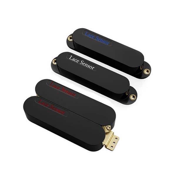 Lace Sensor Plus Ultra HSS Manyetik Set (Dip sessiz) Siyah