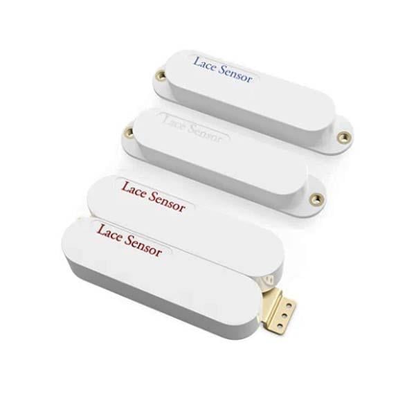 Lace Sensor Plus Ultra HSS Manyetik Set (Dip sessiz) Beyaz