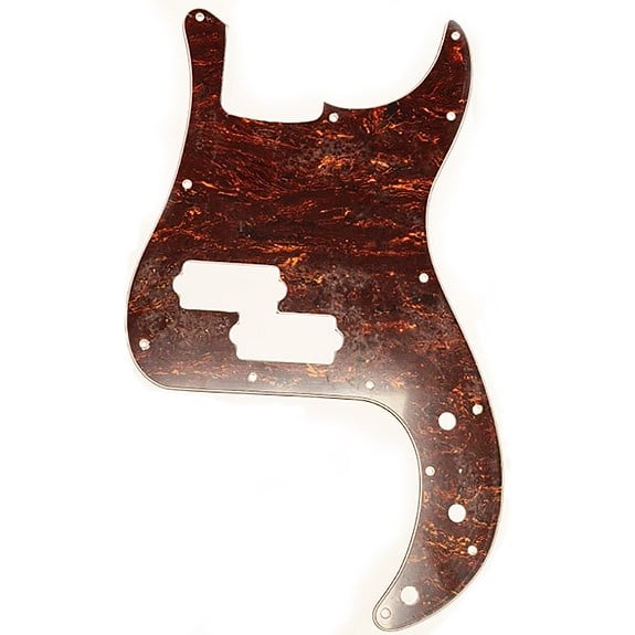 Partsland 601 Precision Bas Pickguard Tortoise 13 Kat 13 Delik