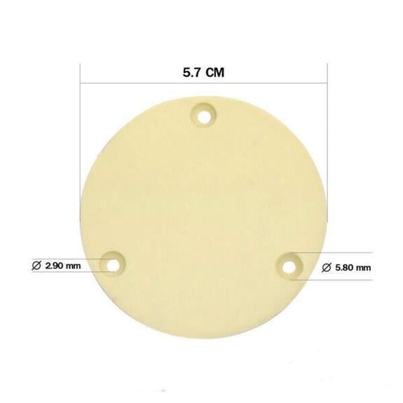 Partsland BC001IV Elektro Gitar Switch Arka Kapağı Fildişi