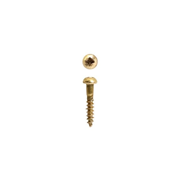 Partsland BRASS12 Bottom Plate Vida Seti Pirinç 4 adet